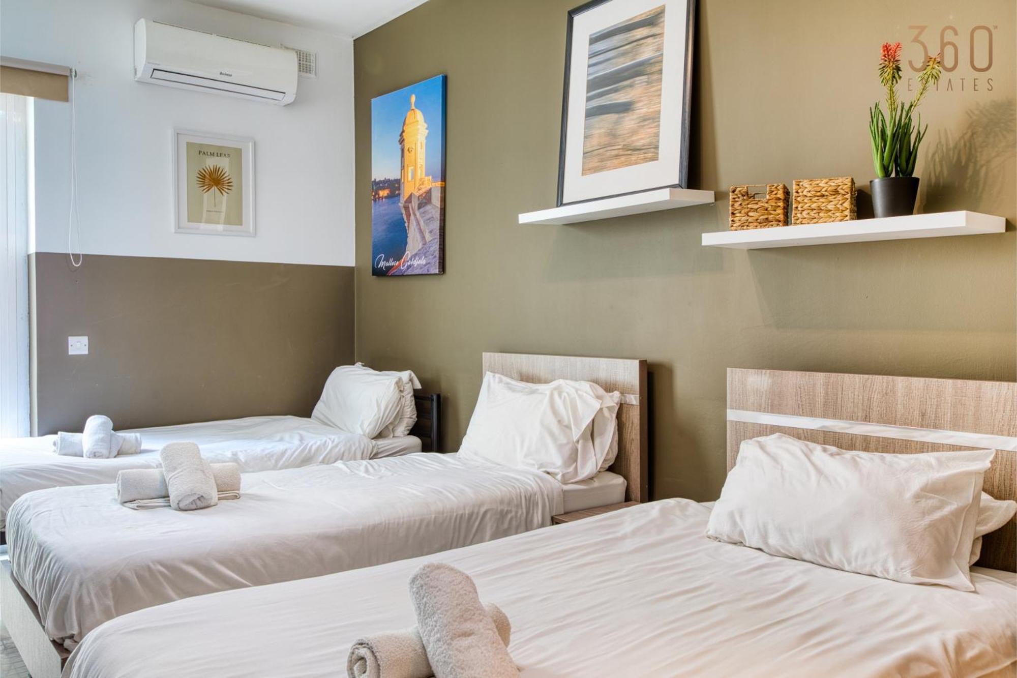 A Lovely 3 Bedroom, 3 Baths Home In The Centre Of Gzira By 360 Estates Exteriér fotografie