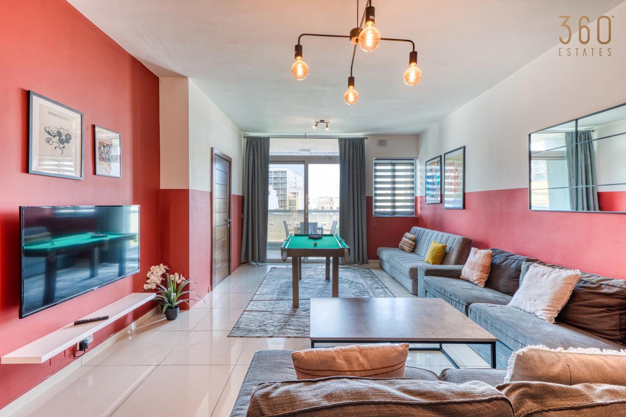 A Lovely 3 Bedroom, 3 Baths Home In The Centre Of Gzira By 360 Estates Exteriér fotografie