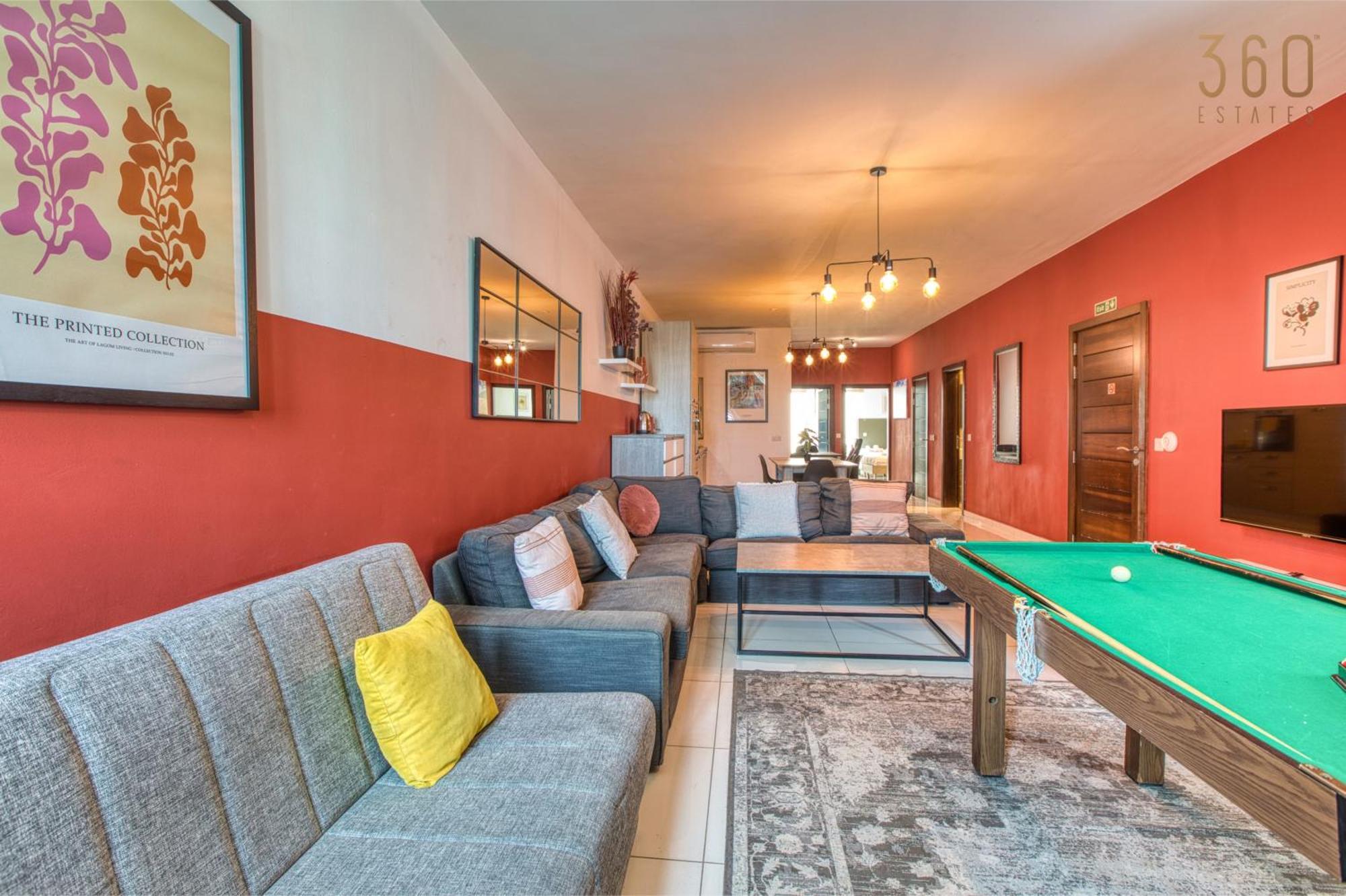 A Lovely 3 Bedroom, 3 Baths Home In The Centre Of Gzira By 360 Estates Exteriér fotografie